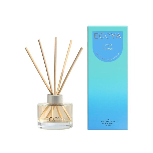 ECOYA Lotus Flower Mini Reed Diffuser