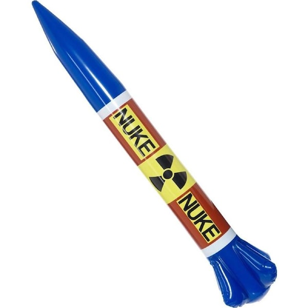 Inflatable Nuclear Missile Prop 87cm