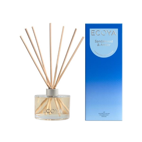 ECOYA Sandalwood & Amber Reed Diffuser 200ml