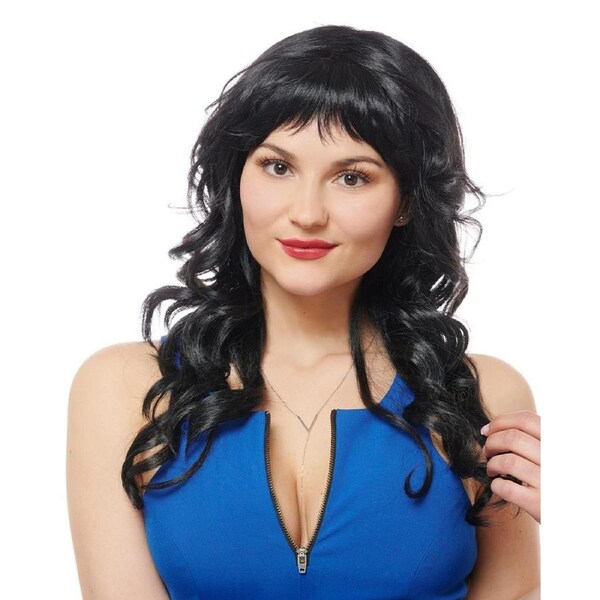 Ciao Bella Curly Black Wig