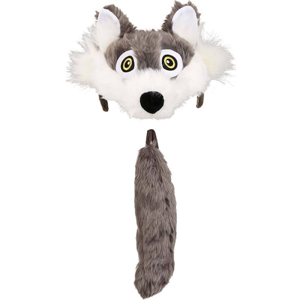 Wolf Plush Headband and Tail Deluxe Set