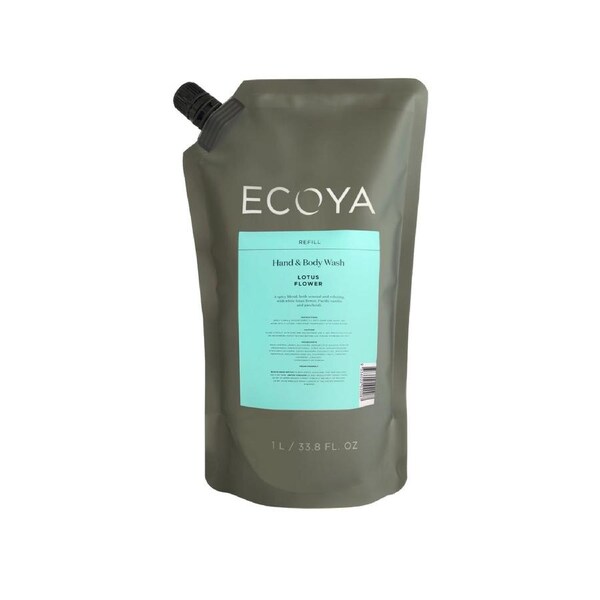 ECOYA Lotus Flower Hand & Body Wash Refill