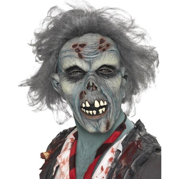 Decaying Zombie Overhead Latex Mask