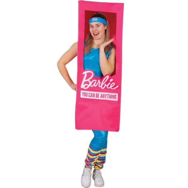 Barbie Lifesize Doll Box Adult Costume