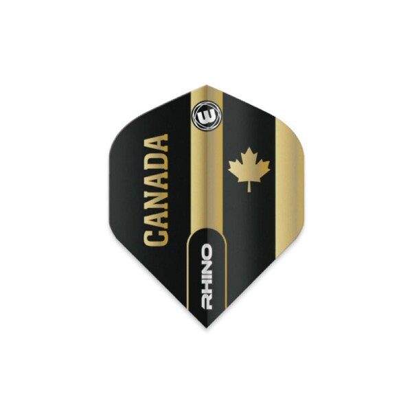 Winmau Canada Flag Mega Standard Dart Flights Set of 3