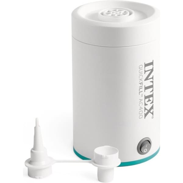 Intex Quickfill AC400 Electric AC Powered Portable Mini Air Pump 0.57PSI