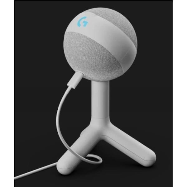 Logitech G Yeti Orb RGB Gaming Mic with LIGHTSYNC (White)