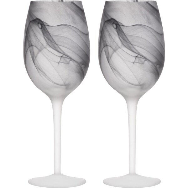 2pc Tempa Skylar Storm Red/White Wine Drinking Glass Drinkware/Barware Set