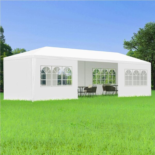 3x9m Gazebo ALFORDSON Marquee Outdoor Party Tent Camping Portable Side Wall White