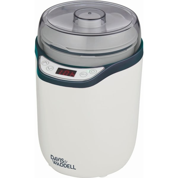 Davis & Waddell DES0186 Electric Yoghurt Maker/ Fermenter 2 in 1 White