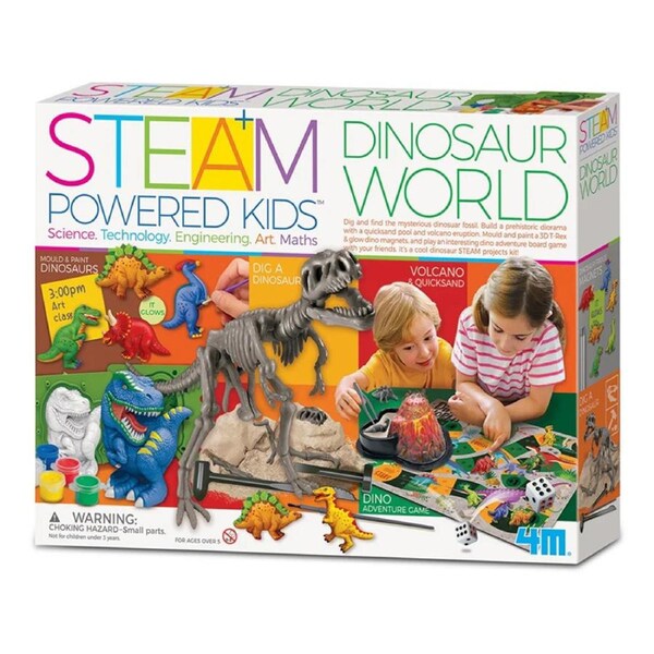 4M STEAM Powered Kids Dinosaur World