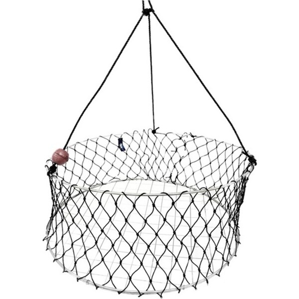 Fishteck Net Crab Camping Outdoors Accesories/Equipment 75cm xl Hd Wire Base