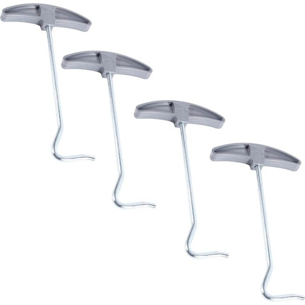 4x Wildtrak Tent Peg Remover/Extractor Camping Accessories/Equipment 17cm