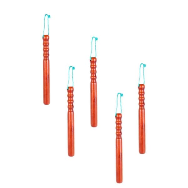 5x Fishteck Fish Bat Camping Outdoor Fishing Accesories/Equipment 36cm Wooden