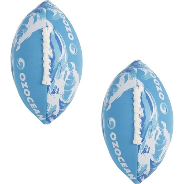2x Ozocean Oz Ocean Neoprene Beach Football Activity Fun Play Ball 27cm 3+