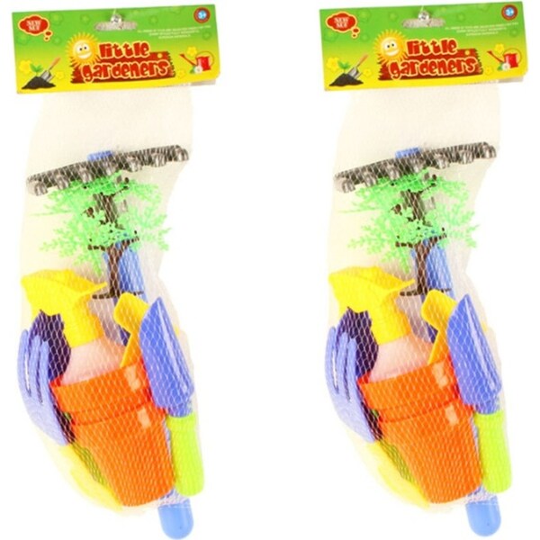 2x 11pcRazoo Little Gardener Tool Set Kids/Childrens Fun Play Toy 40x15cm 3+