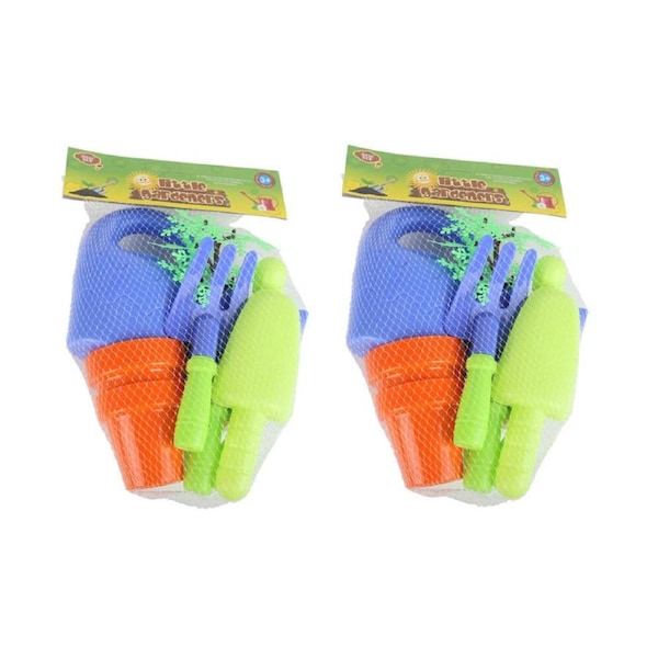 2x 12pcRazoo Little Gardener Tool Set Kids/Childrens Play Toy 30x19cm 3y+
