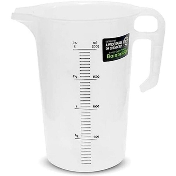 Bainbridge Measuring Jug, 2 Litre Capacity,White