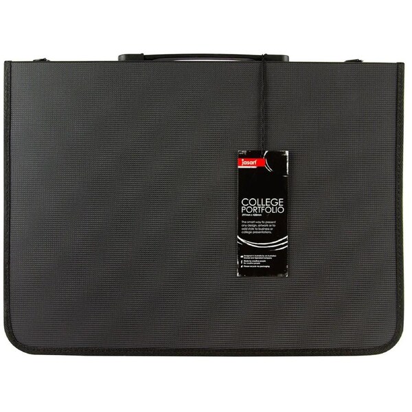 Jasart A2 College Student/Artist Portfolio 6-Rings Binder w/ Internal Pocket