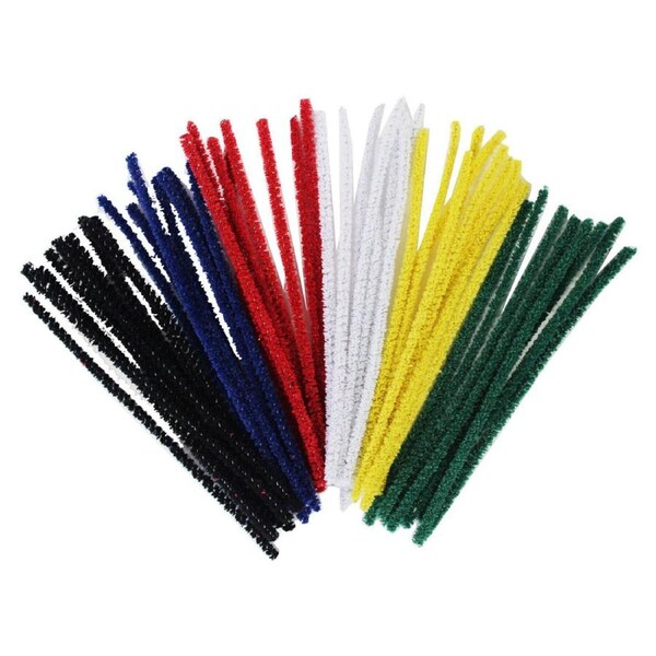 1000pc Jasart Cotton Pipe Cleaners 15cm Kids/Children School Art/Craft Assorted