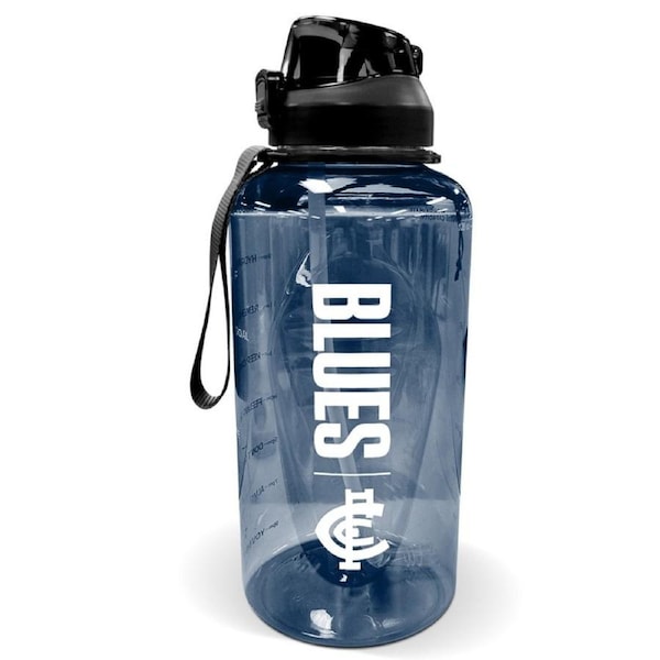 Carlton Blues AFL Large 3.70L Team Logo Tritan Water Bottle