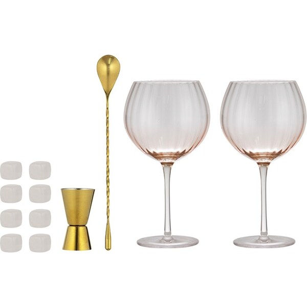 12pc Tempa Leila Spritz Premium Crystal Glass Drinkware Cocktail Set Home/Bar
