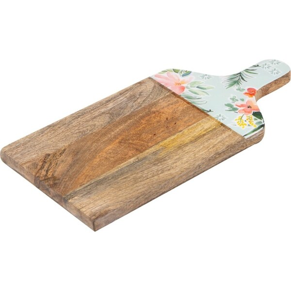 Ladelle Chelsea 35cm Premium Mango Wood Serving Paddle Cutting Board w/ Handle
