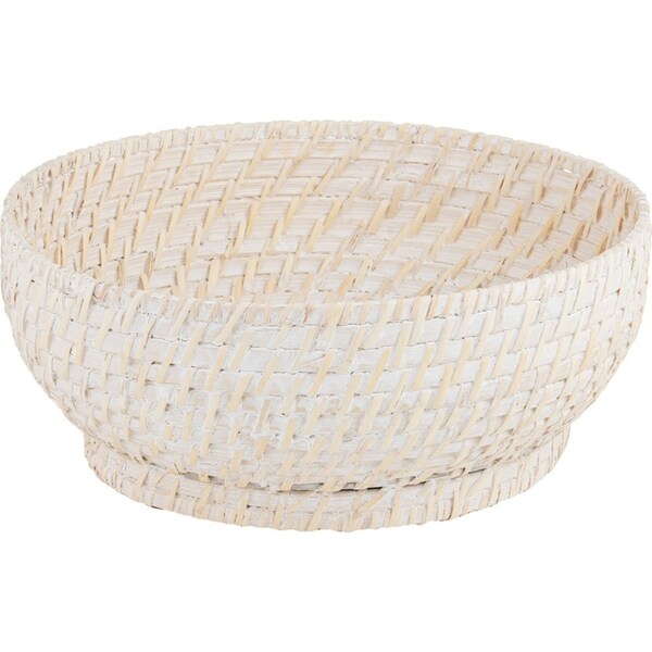 Ladelle Whitehaven Woven Round Bowl Handmade Classic Retro Kitchenware