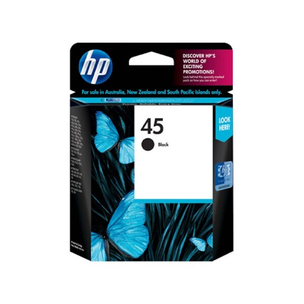 HP INKJET CARTRIGE 45A-BLACK