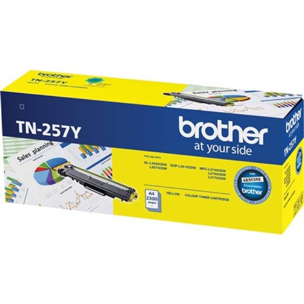 Brother YELLOW HIGH YIELD TONER CARTRIDGE TO SUIT