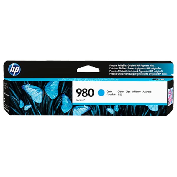 HP 980 Cyan Original Ink Cartridge