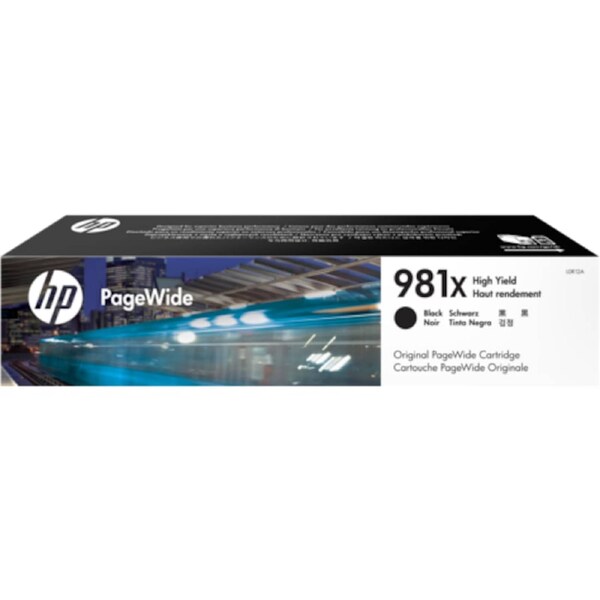 HP 981X Black Original PageWide Crtg