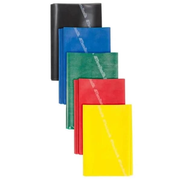 Thera-Band Resistance Bands Set of 5 (Value Pack)