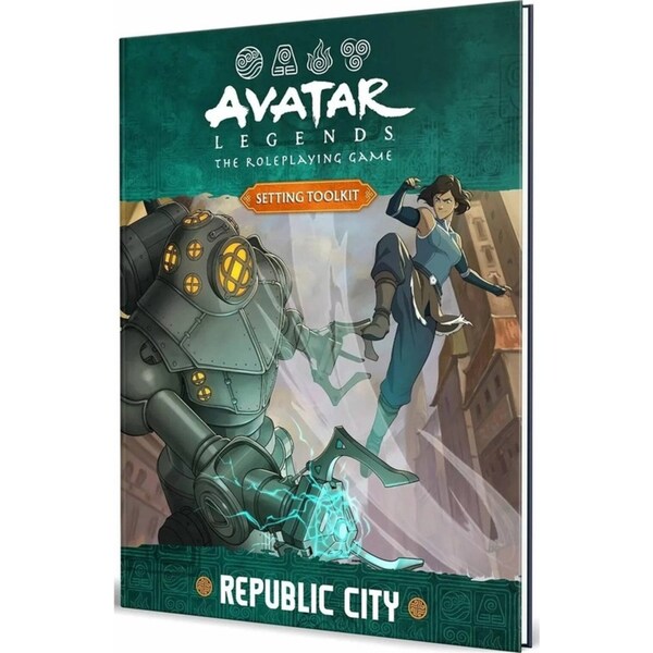 Magpie Games Avatar Legends The Roleplaying Game Republic City Rule/Guide Book