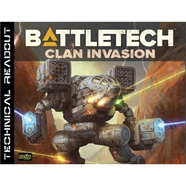 Catalyst Game Labs Battletech Technical Readout Clan Invasion Roleplaying Book