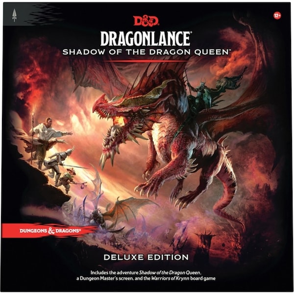 Dungeons & Dragons Dragonlance Shadow of the Dragon Queen Deluxe Edition Book