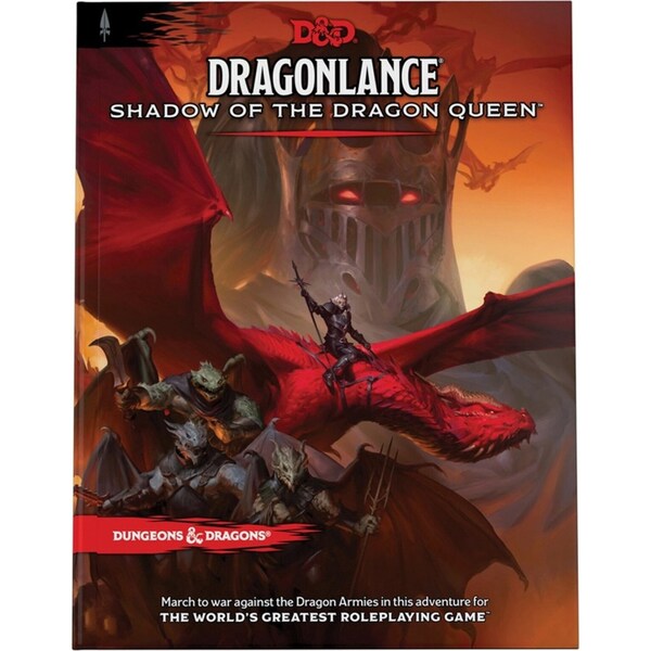 Dungeons & Dragons Dragonlance Shadow of the Dragon Queen Hardcover Game Book