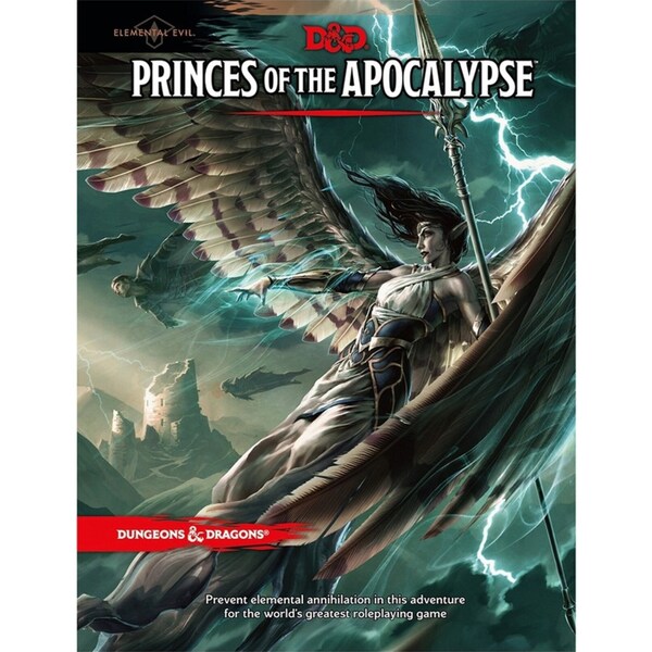 Dungeons & Dragons Elemental Evil Princes of the Apocalypse Hardcover Game Book