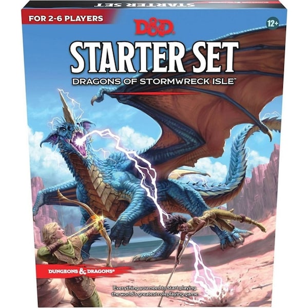 Dungeons & Dragons Starter Set Dragons of Stormwreck Isle Roleplaying Game 12y+