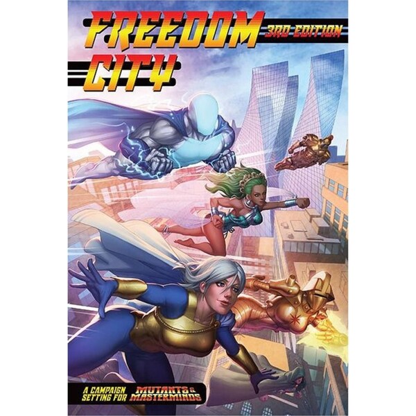 Green Ronin Mutants and Masterminds RPG Freedom City Campaign Setting 320-Pages