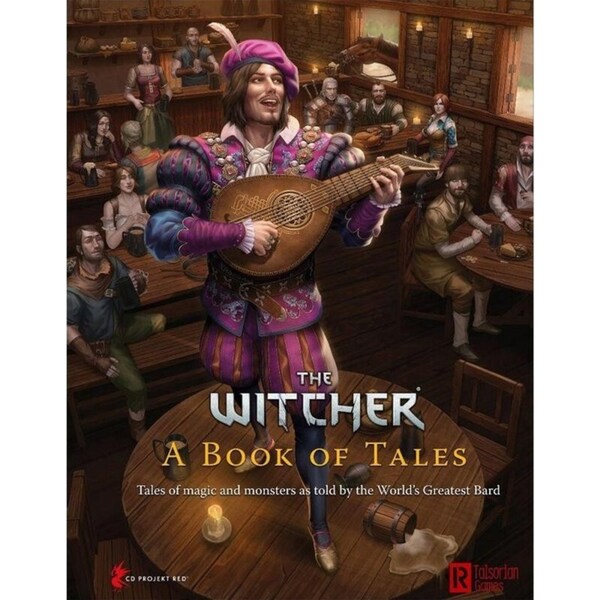 Ross Talsorian The Witcher Adventure RPG A Book of Tales Hardcover 176-Page