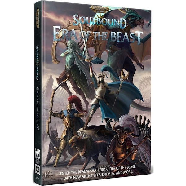 Warhammer Age of Sigmar Soulbound Era of The Beast RPG Tabletop Gaming Book