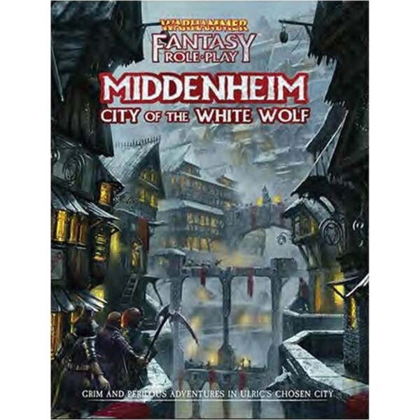 Warhammer Fantasy Roleplaying Game Middenheim City of the White Wolf Adventure