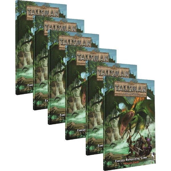 6x Pegasus Spiele Talisman Adventures Fantasy Roleplaying Games Playtest Guide