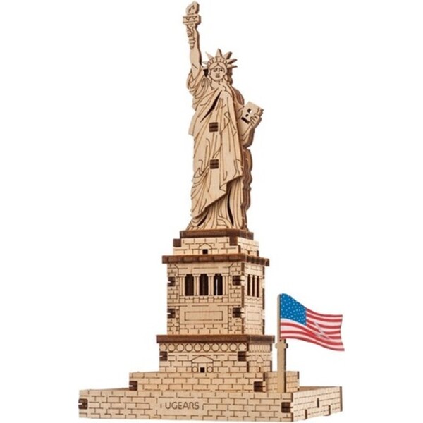 Ugears Statue Of Liberty Wooden 3D Puzzle Building Toy 14y+