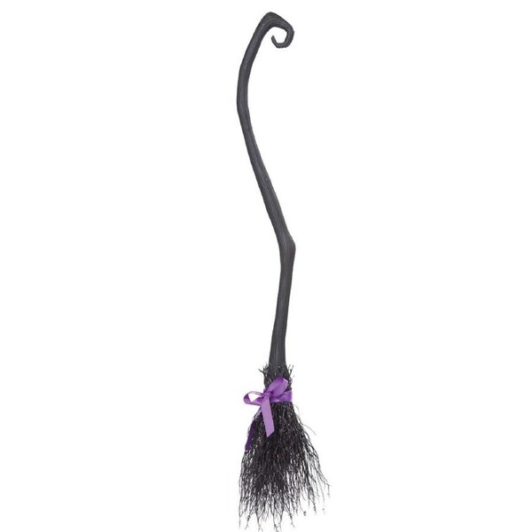 Witch Broom with Ribbon 1.4m
