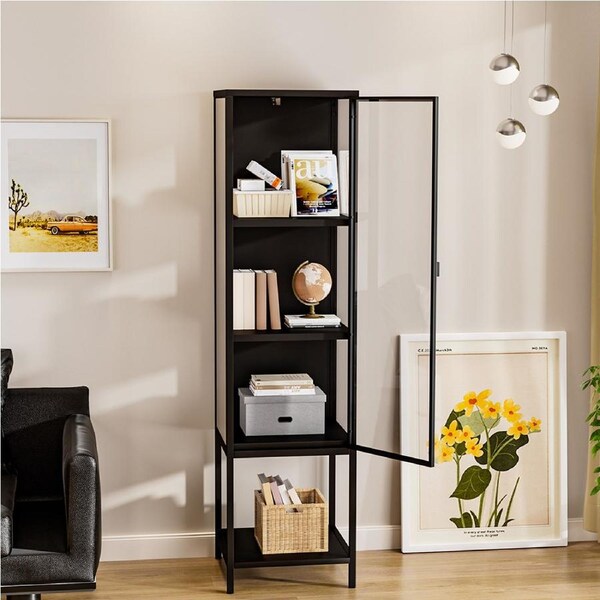 Stacked 160 x 35 x 42cm Tempered Glass Display Cabinet Collection Storage