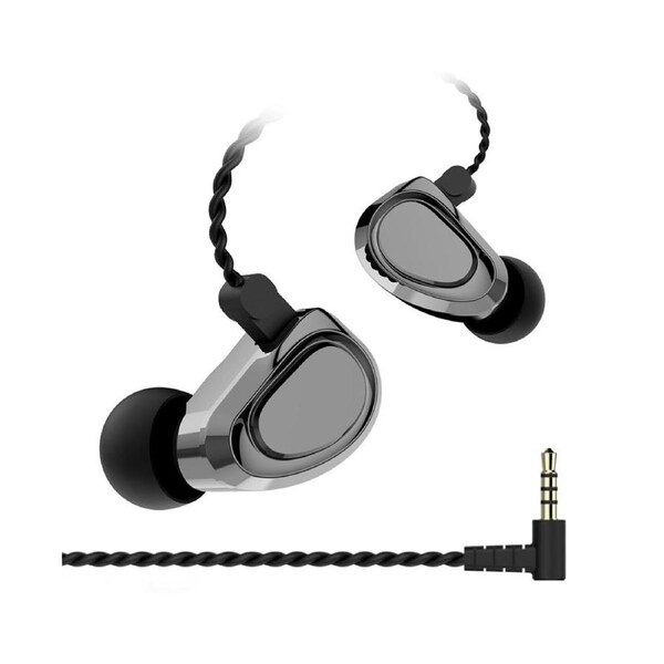 KBEAR KB04 Universal Detachable In-Ear HiFi Wired Earphone Sports Headphone-2#