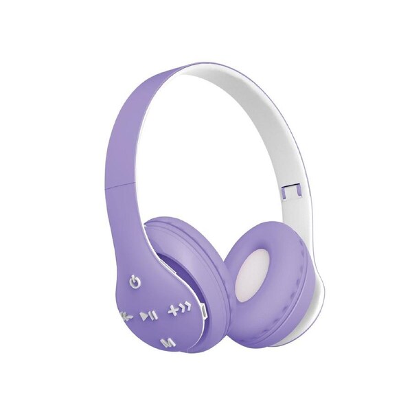 ST93 Wireless Headphones Foldable Support TF Card ABS Portable Bluetooth-compatible 5.1 Macaron Headsets for Sports