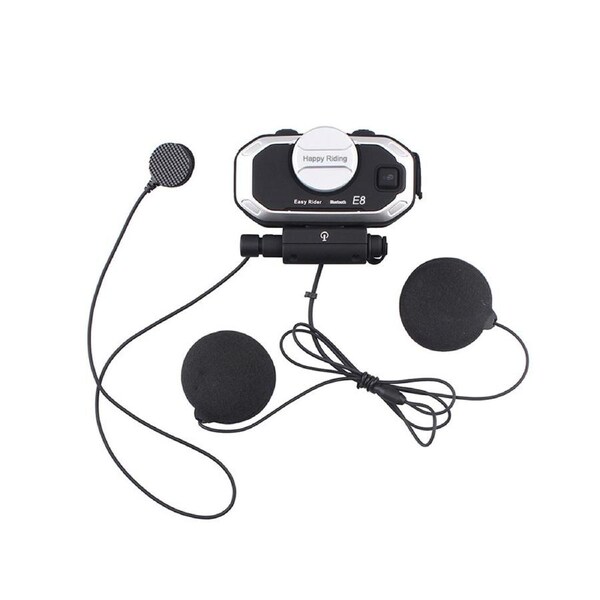 Motorcycle Hands-free Bluetooth-compatible V5.0 Helmet FM Headphone Music Stereo Earphone